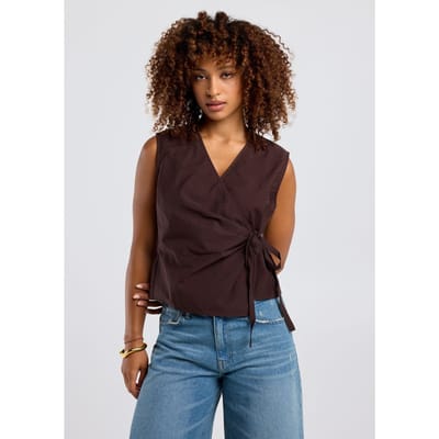 America Today Iris Dark Brown Taglia: XS | Magliette intime Outlet | Donna | Marrone