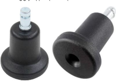 5x Workliving Bureaustoel Glijdoppen - 35mm Laag