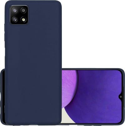 Hoesje - Geschikt voor Samsung Galaxy A22 4G - Sterk & Shockproof - Hoes Cover - Siliconen Case - Lichtroze