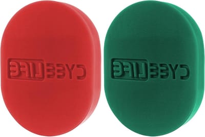 Dart Finger Wax Set van 2, Rood en Groen, Ideaal voor Verbetering van Grip en Precisie in Darten