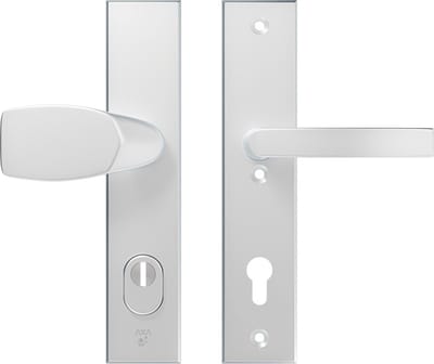 AXA 6667 Veiligheidsbeslag Edge Plus Wing-knop+kruk Blok PC92 anti-kerntrek F1 - 6667-49-91/92K