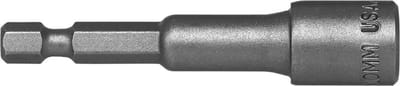 Elzet dopsleutelbit 1/4" zeskant magnetisch - 8x55mm - 8717249714439