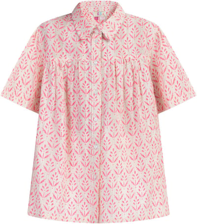 IZIA blouse met korte mouwen