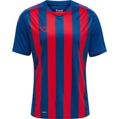 Hummel sportshirt Hmlcore Xk Striped Jersey S/S 211458