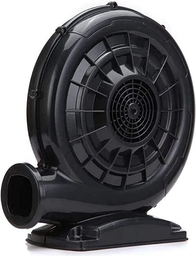 Luchtblazer Pomp - Elektrische Ventilator - Springkussen Opblazen - Robuust Technisch Kunststof - Tot 610W - Zwart