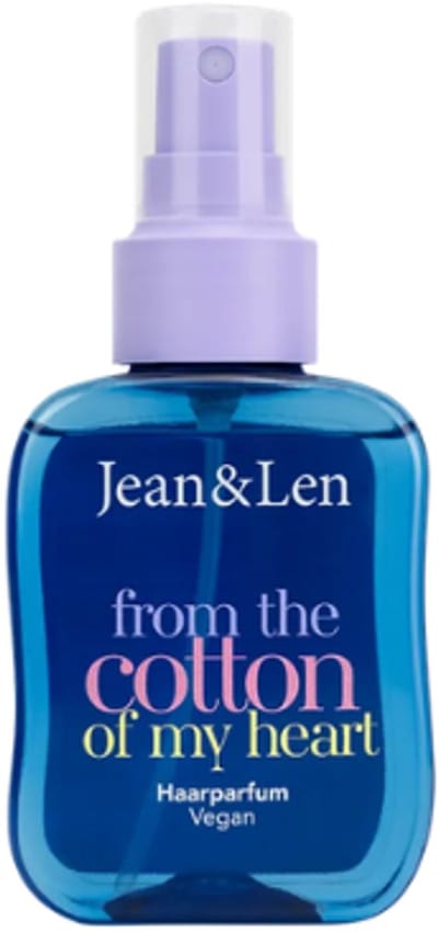 Jean&Len Haarparfum - From the Cotton of my Heart | 1x 105ml - Fris Katoen | Frisse geur van vers gewassen was in je haar