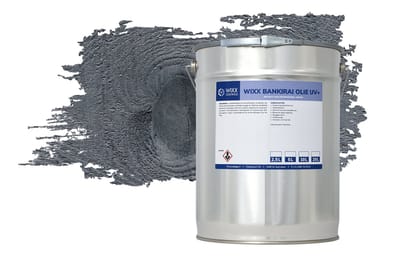 Wixx Bankirai Olie UV+ - 1L - Antraciet