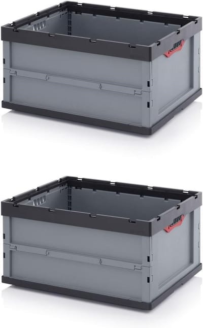 Vouwbox 80 x 60 x 44 cm - ruimtebesparend & duurzaam