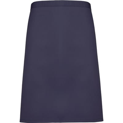 Premier Unisex Volwassenencollectie Halflang Taille Schort (Marineblauw)