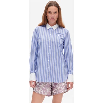 Baum und Pferdgarten Mejra Shirt Wedge Blue Stripe Maat: 32 | Longsleeves Outlet | Dames | Blauw