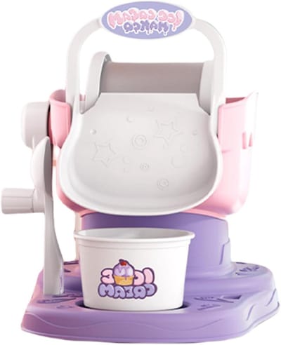 IJsmachine voor thuis - Yoghurtmaker Dessertmaker - Gezonde Snacks Maken - Handmatig Bedienbaar - 17.5 x 22.1 x 19.2 cm