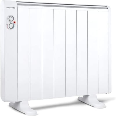 Elektrische Radiator - Olievrije Verwarming - Ruimte Verwarmen - Hoge Precisie Regelaar - 1500 Watt - Wit