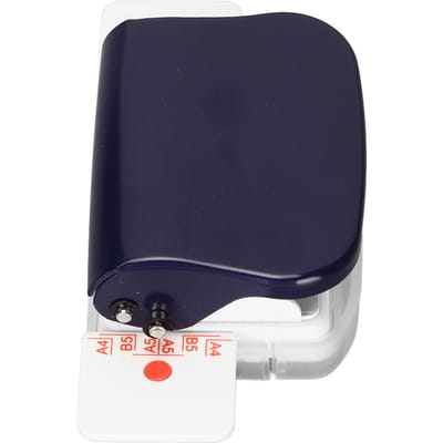 Handmatige Bindmachines Multifunctioneel 6 Gaten Cinch Boekbindmachine voor Thuiskantoor Roze blauw