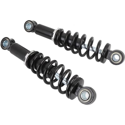 2 Stuks 200mm Motorfiets Achterschokdemper Staallegering Hoge Prestaties Veerophanging Schokdemper voor Elektrisch black