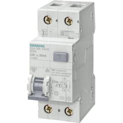 Siemens 5SU13566KK20 Aardlekschakelaar 2-polig 20 A 0.03 A 230 V