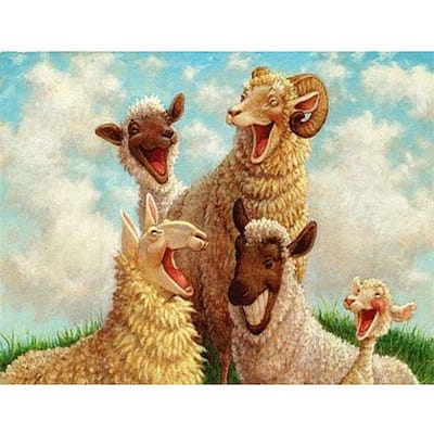 Diamant broderie bricolage diamant peinture mignon animal alpaga point de croix diamant mosaïque diamant 20X30CM beige