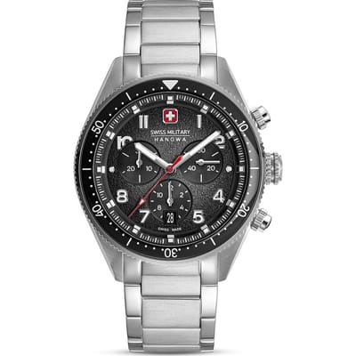 Swiss Military Hanowa Land SMWGI0003803 Greyhound Chrono Horloge