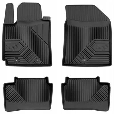 **FROGUM No.77 - Automatten - HYUNDAI i10 II automat - Perfecte pasvorm - Verhoogde rand 4 cm - Geurloos TPE