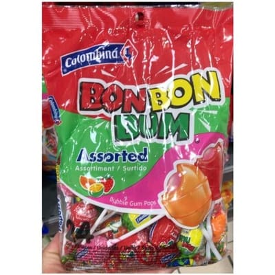 Colombina Bon Bon Bum diverse vruchtenmix 15 x 408 gr