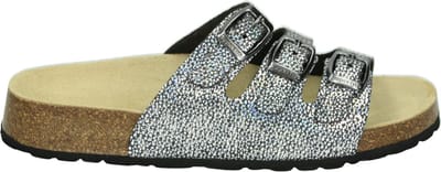 Superfit - 800113 - SlippersMeisjesKinderslippers - Kleur: Zwart - Maat: 37