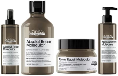 L'Oréal Professionnel - Absolut Repair Molecular Complete Set - 190+300+2x250ml