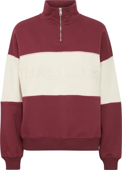 The Jogg Concept JCSAGE HALFZIP LOGO Dames Trui - Maat XL