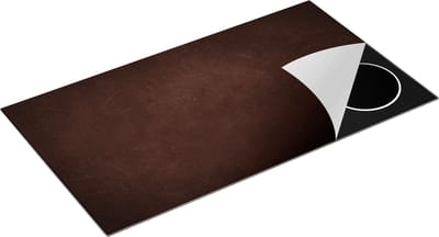 Chefcare Inductie Beschermer Bruine Betonnnen Muur - Cement - 95x50 cm - Afdekplaat Inductie - Kookplaat Beschermer - Inductie Mat