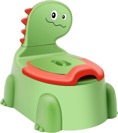 Dinosaurus Potje - Potjestraining Stoel - Zindelijkheidstraining - Spatwaterdicht Ontwerp - 325 cm - Groen