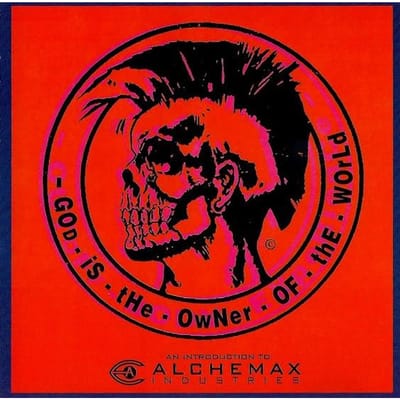 CD BUITENLICHAAMSEL ERVARING - God Is De Eigenaar Van De Wereld ALCHECD001 Alchemax Indust 1994 Italië Dans & Electronica Gebruikt red