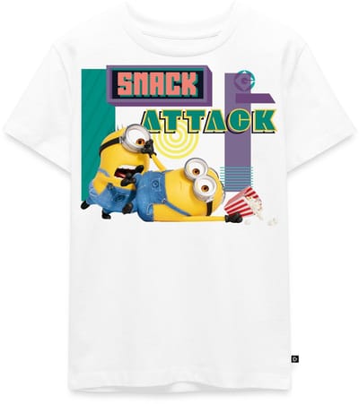 Minions Snack Attack Premium T Shirt Kinderen