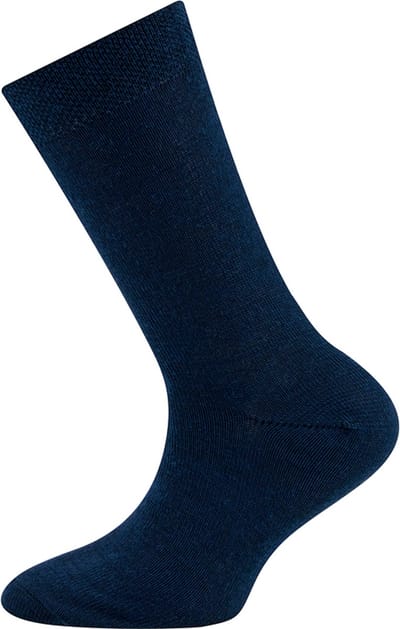 Ewers kindersokken WOL - GOTS Biologisch textiel - Donkerblauw-19/22