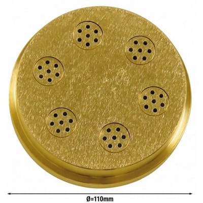 GGM Gastro Nudelformscheibe - Spaghetti 1,9mm passend für NMSM20 - Ø 110mm