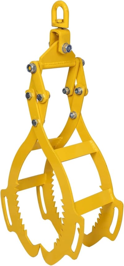 Boomtang - Houtgrijper - Stammen Vervoeren - Robuuste constructie - 620 mm breed - Zwart