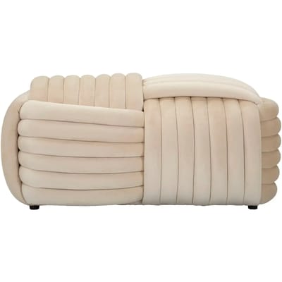 Bankje Softy Cream 90×45×45 cm