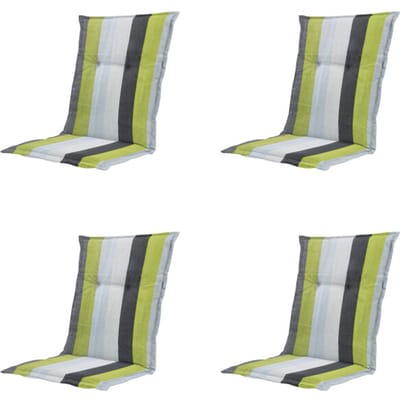 Madison kussen lage rug victoria - 105x50x6cm set van 4