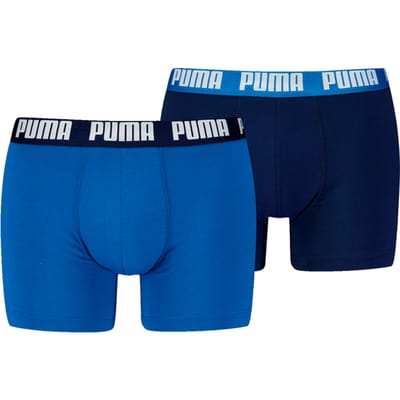Puma heren everyday basic boxershorts 2-pack – True blue – S