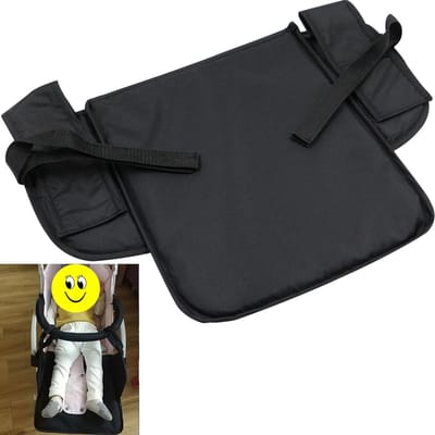 Cosensi - Universeel Accessoire voor Kinderwagenverlenging - Zitpedaal en Verlengvoet - Zwarte Seat Board Voetondersteuning - Geschikt voor Kinderwagen 28-33 cm - Handig en Stijlvol Additioneel Item