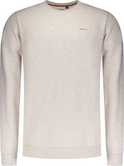 NZA - Ecru trui met ronde hals - Powder Sand