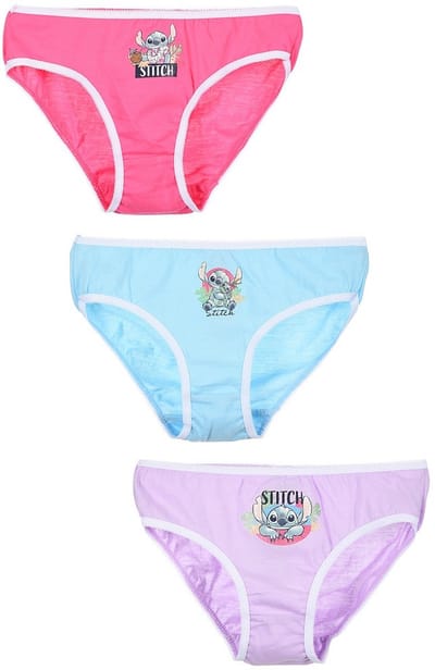 Disney Lilo and Stitch kinderondergoed, slipje 3 stuks/pakje 3/4 jaar