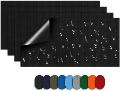 Reparatie Patches - Kleding Stickers - Scheuren Dichten - Zelfklevend Nylon - Vier Stuks - Onzichtbaar