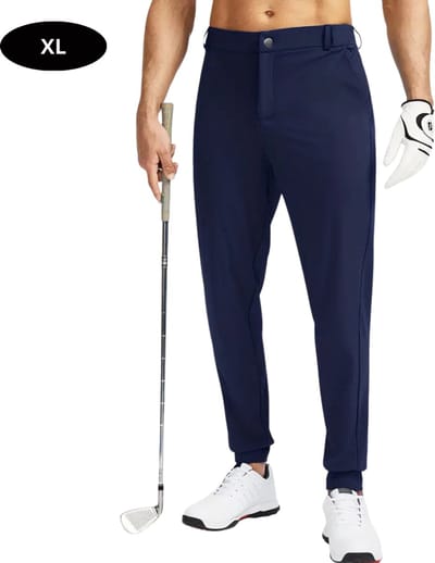 Bovista Golfbroek Heren - Golfkleding - Golfen - Golf Accessoires - Nette Pantalon - Marineblauw XL - Maat 52