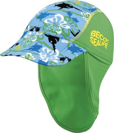 BECO-SEALIFE® Baby zonnepetje - Jongens - Maat 46 cm - blauw/groen