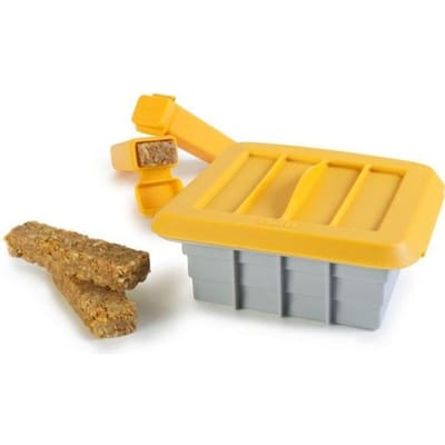 Kit pour barres énergétiques - ibili - 747000 - Silicone - 15 x 7 x 7 cm - 6 pièces orange