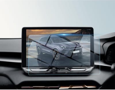 12.9" Screen Protector voor Cupr-a Terramar 2025 Hybrid - 9H Gehard Glas, Krassenbestendig, Luchtbelvrij en Aanraakgevoelig Bescherming