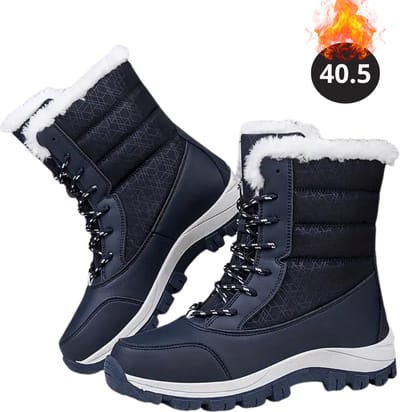 Nivard Snowboots - Sneeuwschoenen - Sneeuwboots - Dames - Wintersport - Ski - Skischoenen - Blauw - 40.5 - Laarzen