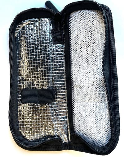 Diabetes Koeltasje - diabetes tas - koeltas - insuline tas - Zwart