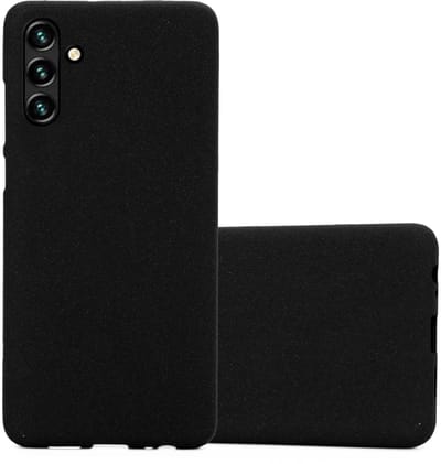 Cadorabo Hoesje geschikt voor Samsung Galaxy A13 5G in FROST ZWART - Beschermhoes gemaakt van flexibel TPU silicone Case Cover