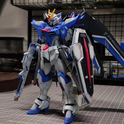 Flying Freedom XFS HG Rising Freedom 1/144 SEED FREEDOM Met Watertransferstickers Beugel Dubbel Masker Montage Figuur Actiefiguren