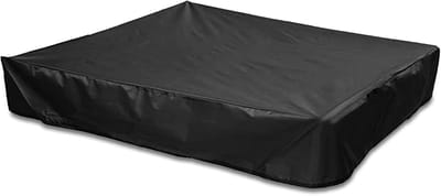 Zandbak Afdekking - Waterdicht Zeil - Bescherming Buiten - Met Trekkoord - 120 x 120 cm - Zwart