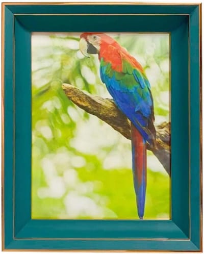 Geldkluis Fotolijst - Verborgen Kluisje - Thuisbeveiliging - Decoratief Ontwerp - 19.5x24x5.5cm - Groen